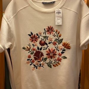 Abercrombie and Fitch embroidered shirt